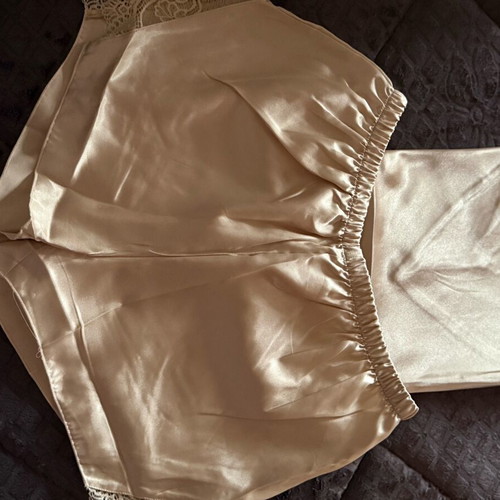 Sleepwear set shorts and tank top size L new