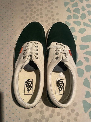 Ανδρικά παπούτσια Vans καινούργια, sneakers, μέγεθος 43, άσπρο πράσινο