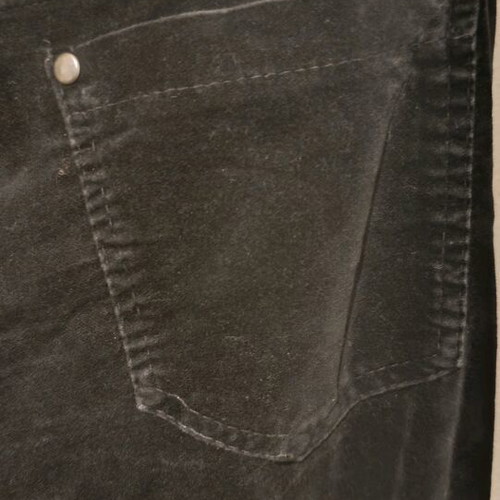 Motivi velour jeans pants size M like new, black