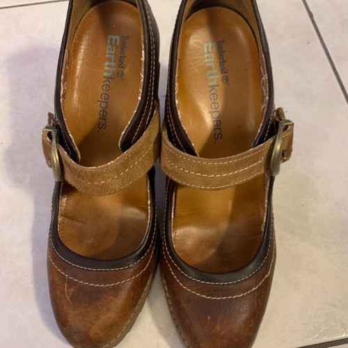 Timberland shoes brown size 38 like new