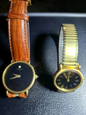 Raymond Weil watches used, men's 32mm and women's 27mm