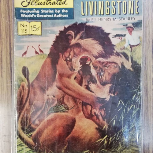 Classics Illustrated How I Found Livingstone used comic