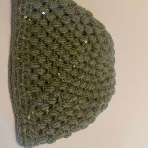 Handmade hat new green