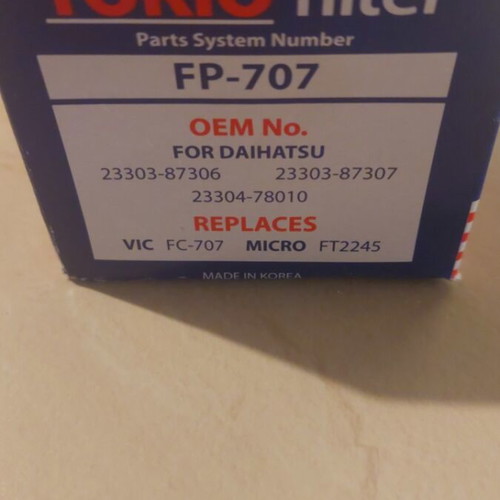 Fuel filter for diesel cars new