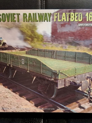 MiniArt 35303 Soviet Railway Flatbed 16,5-18t Καινούργιο σφραγισμένο