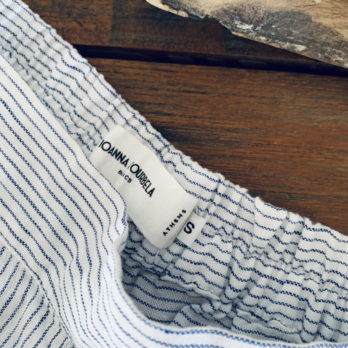 Ioanna Kourbela striped shorts like new, linen and cotton