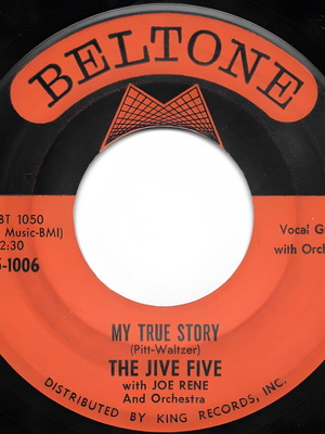 The Jive Five vinyl record used, R&B Doo Wop 1961