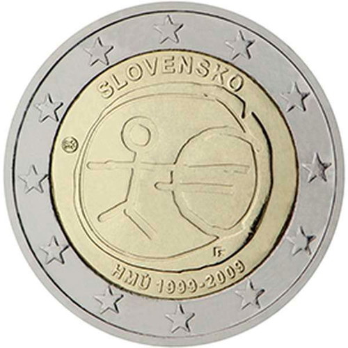 SAC Σλοβακία 2 Ευρώ 2009 UNC ΟΝΕ