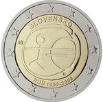 SAC Σλοβακία 2 Ευρώ 2009 UNC ΟΝΕ