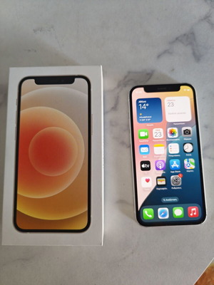 Iphone 12 mini used, 256GB, white