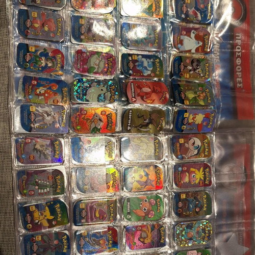 Pokémon metal tags used, collection