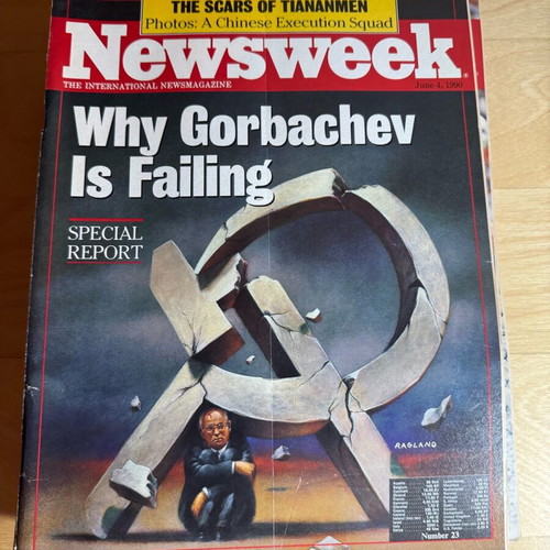 Newsweek magazines like new, pack of 26 issues 1990