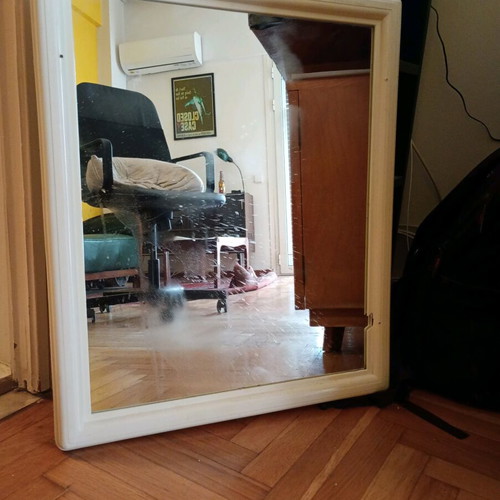 Mirror like new with sturdy solid construction