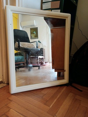 Mirror like new with sturdy solid construction