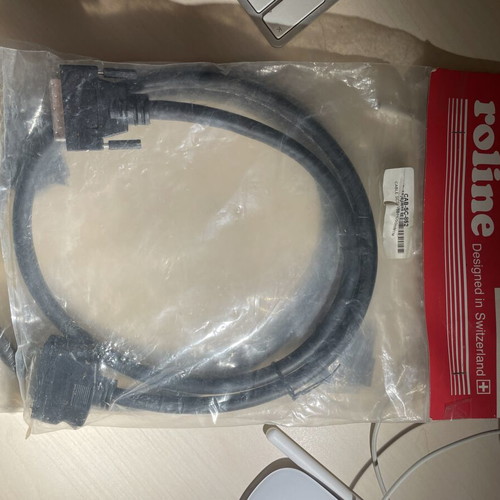 Roline SCSI cables new, pack of 2