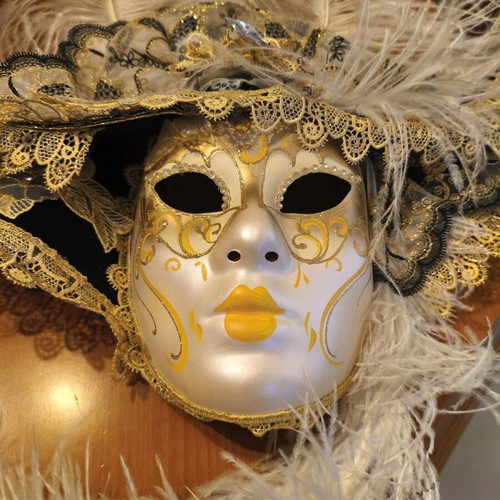 Viennese mask handmade authentic like new