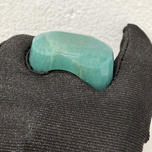 Amazonite ring from Madagascar, new