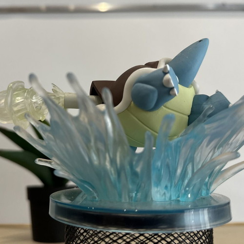 Pokemon Blastoise Attack Hydro Pump figure like new