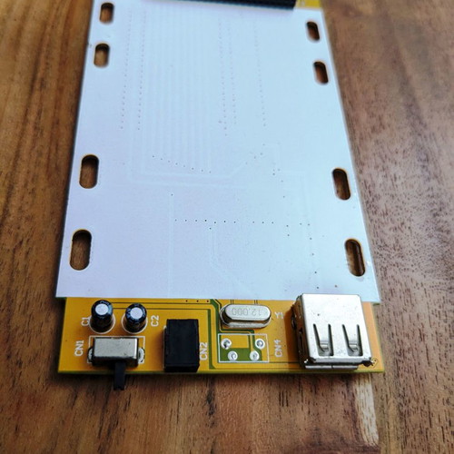 2.5 IDE HDD external enclosure to USB 2.0 used with dual USB power