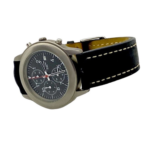 Titanium By IDEEN & DESIGN chronograph quartz Swiss made used