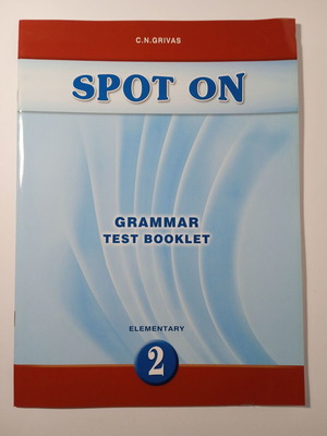 Spot On Grammar Test Booklet 2 Elementary Grivas new