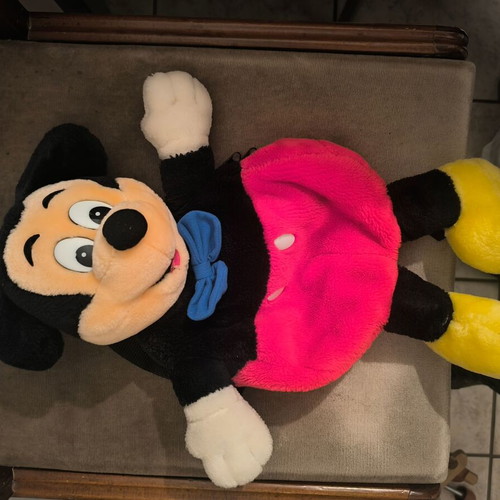 Mickey plush backpack like new