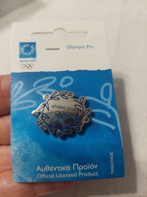 Olympic Pin Athens 2004 new, authentic collectible