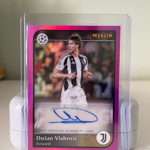 Topps Merlin Vlahovic Dusan Auto /199 καινούργιο