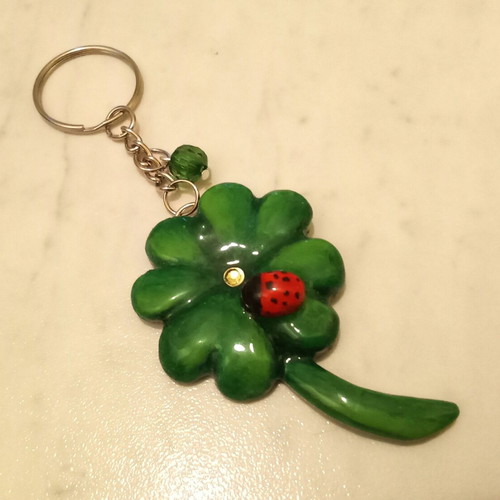 Handmade four-leaf clover new, hanging decoration