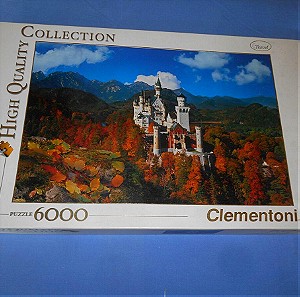 CLEMENTONI ΠΑΖΛ  Neuschwanstein Castle 6000 κομμάτια