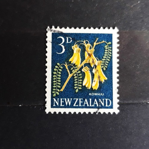 New Zealand 1960 3d Kowhai Flowers Pictorials Σαν καινούργιο γραμματόσημο