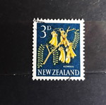 New Zealand 1960 3d Kowhai Flowers Pictorials Σαν καινούργιο γραμματόσημο