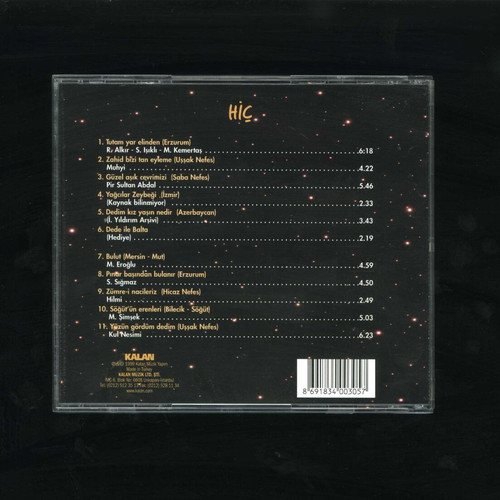 Hic Erkan Ogur Okan Murat Ozturk Derman CD used, traditional
