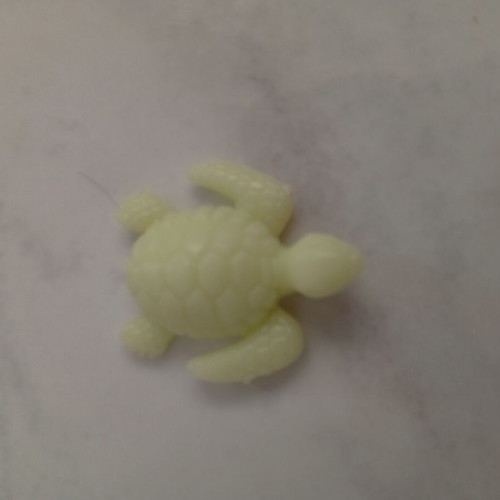 Plastic miniature turtle, fishing bait