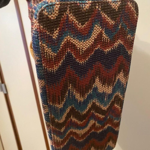 Handbag like new, large, multicolored