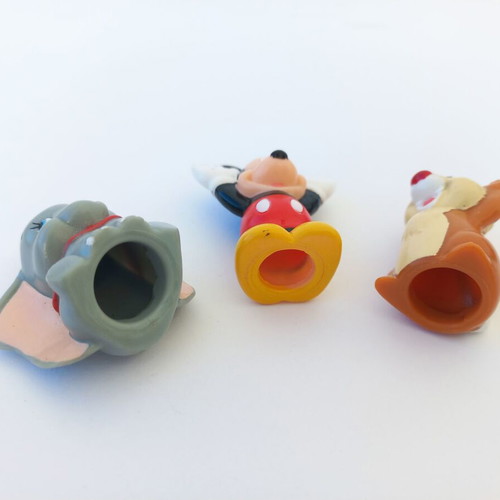 Disney finger puppets set of 3 like new, 90's decade