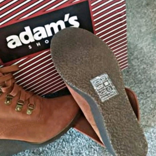 Women's Adam's Shoes ankle boots new, brown, size 38