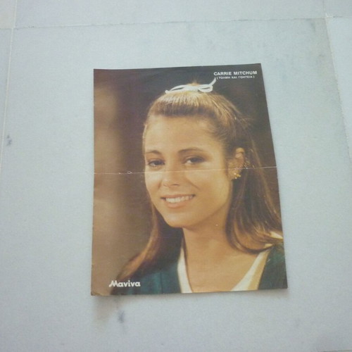 Carrie Mitchum Twins De Vito Schwarzenegger Collectible Poster used