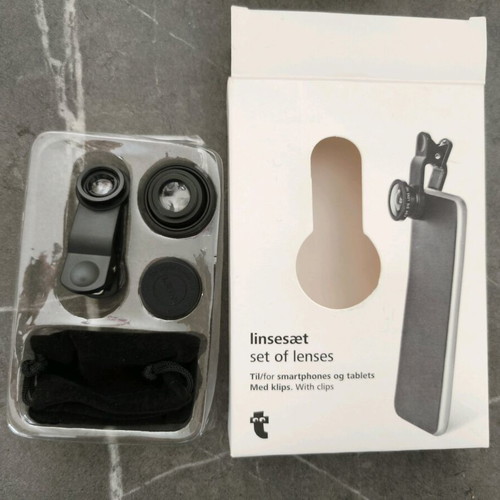 Set of lenses for mobile/tablet new (Macro, Wide, Fish-eye)