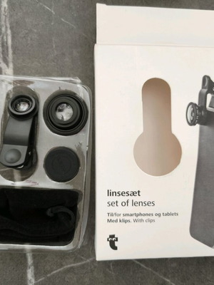 Set of lenses for mobile/tablet new (Macro, Wide, Fish-eye)