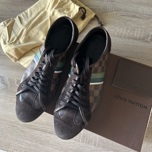 Louis Vuitton casual shoes used, size 45, brown
