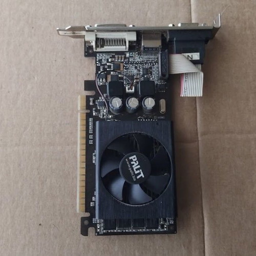 NVidia GeForce Palit GT610 HDMI 2048MB GDDR3 64bit PCI-E video card like new