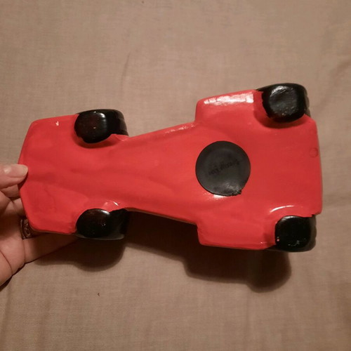 Car-shaped piggy bank like new unused