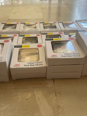 Apple Watch 45mm Tempered Glass Cases Bundle 29 Colors with 2 Gifts new
