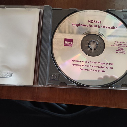 Wolfgang Amadeus Mozart CD used, classical music