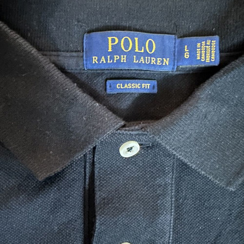 Polo Ralph Lauren shirt size L, black