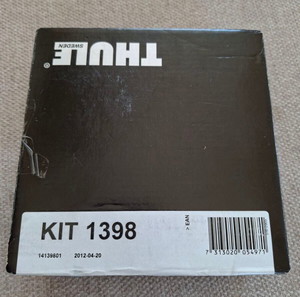 Thule βάσεις για Seat Leon 2005 - 2012 (Thule Rapid System Kit 1398)
