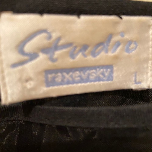Vintage Studio Raxevsky linen set in excellent condition, skirt M, blouse L