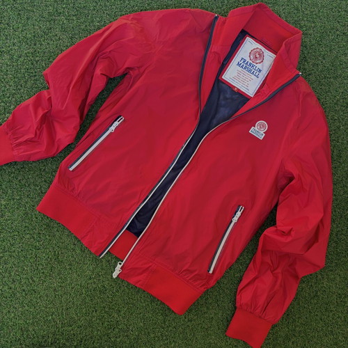 Franklin Marshall men's jacket red like new, size M fits S