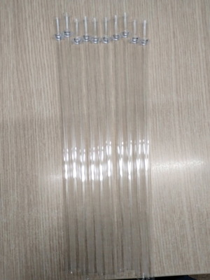 Plastic straws for thermos cup new, pack of 10, length 31cm